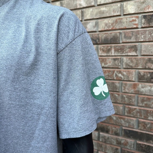 Vintage 90s Nike Boston Celtics Shirt Mens Plus Size XXL Center Swoosh NBA Gray - Picture 7 of 8